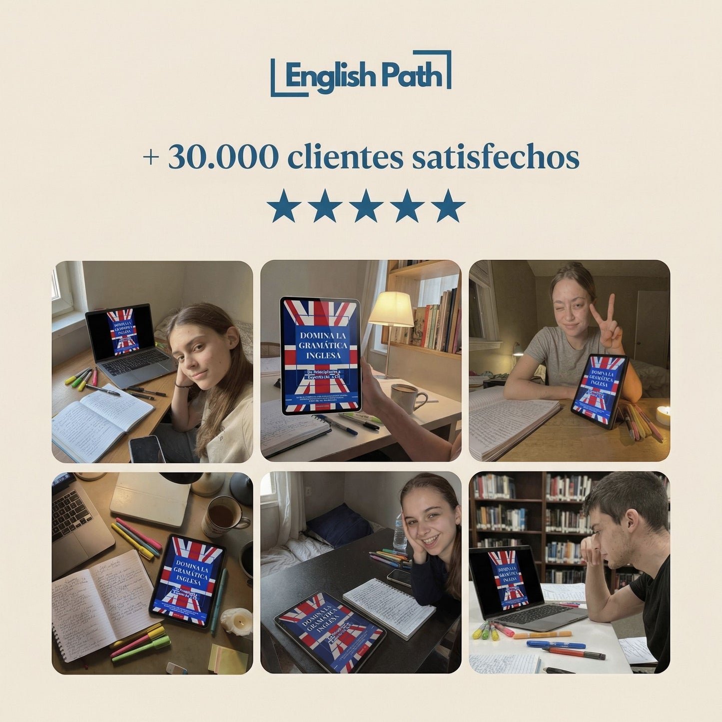 Domina la Gramática Inglesa: Guía Completa de A1 a C1