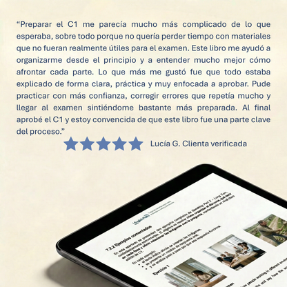 APRUEBA EL EXÁMEN C1 DE INGLÉS - GUÍA DEFINITIVA
