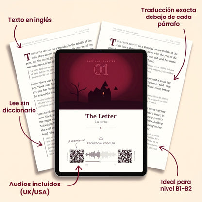 Libro Bilingüe + Audiolibro | The House on Hollow Lane